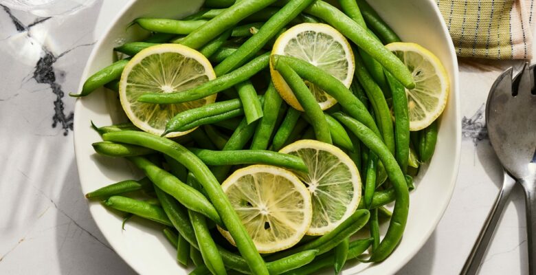 Green beans with a twist!